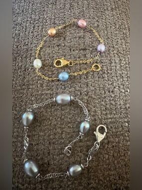 Honora pearl bracelets - set of 2